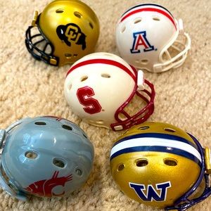 NCAA PAC-12 Football Conference Mini Helmet Set